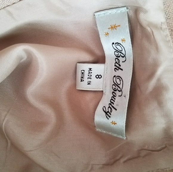 Beth Bowley Camel Wool Dress - Picture 6 of 6